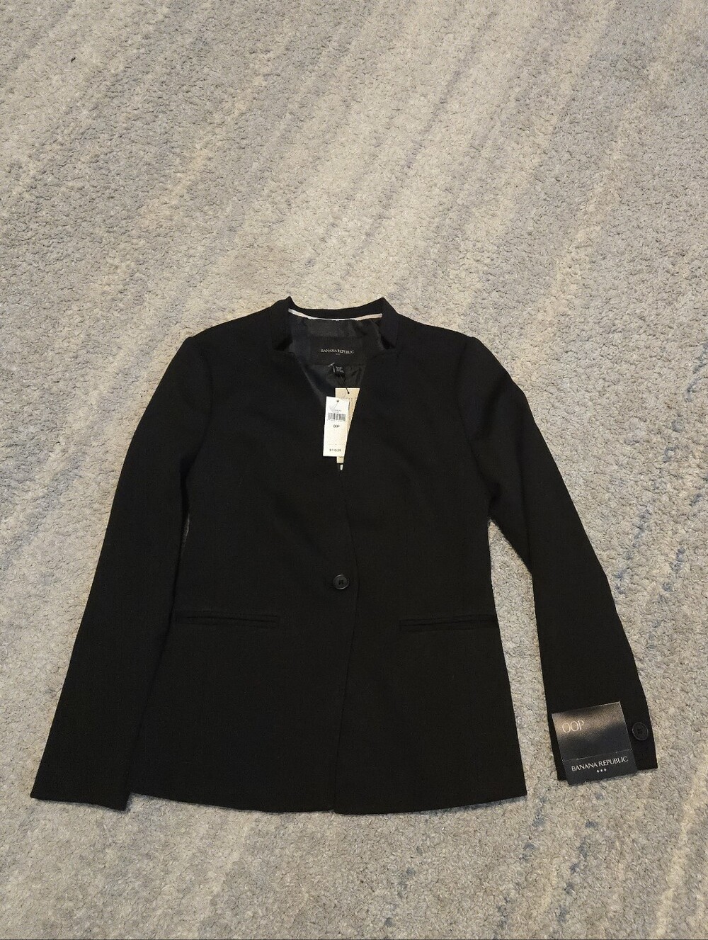 Banana Republic NWT Wrinkle Resistant Packable Blazer Jacket 00P